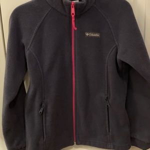 Columbia fleece jacket for girls